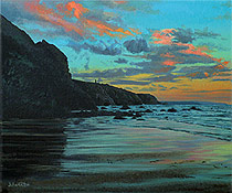 Last Light Original Oil Painting on Canvas